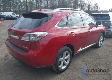 2010 Lexus Rx 350 z USA, uszkodzony, nr VIN 2T2ZK1BA4AC038072